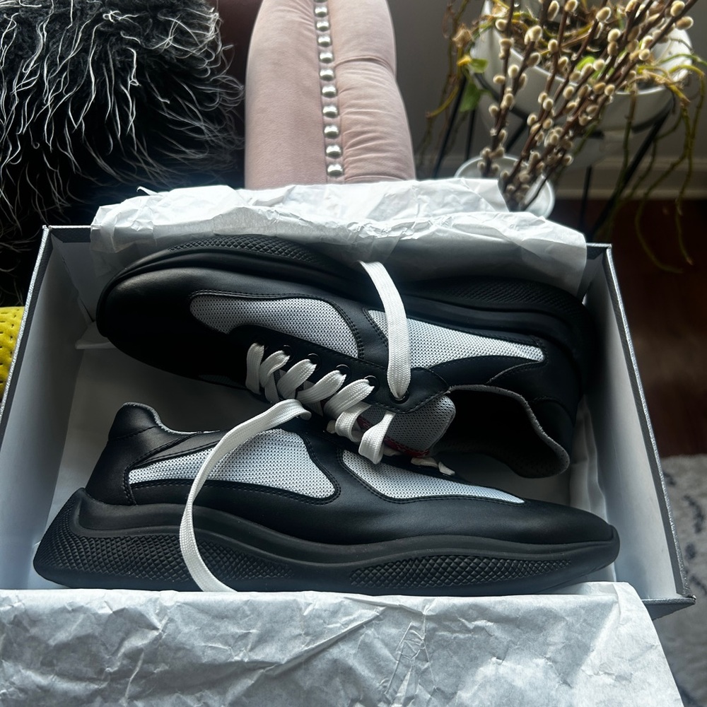 Prada America's Cup Soft rubber color black white and red - Picture 2 of 6